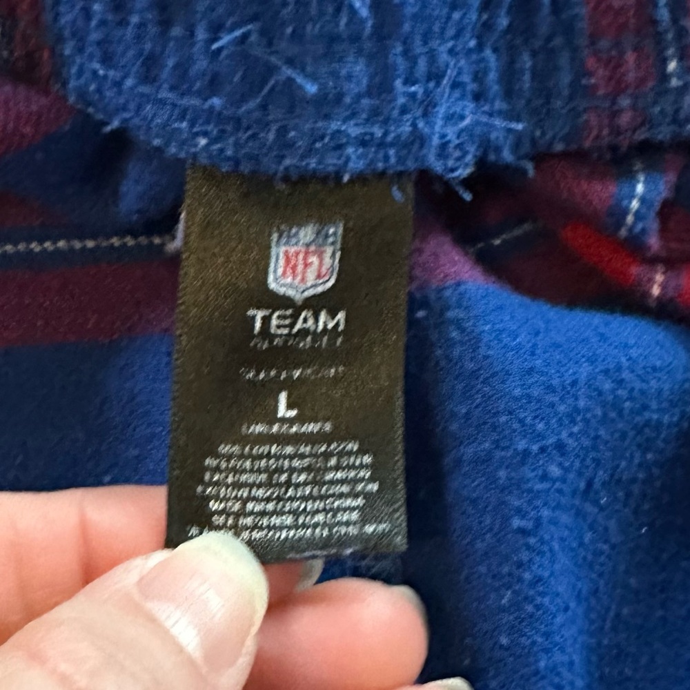 NFL NY Giants plaid pajama pants - Picture 3 of 9